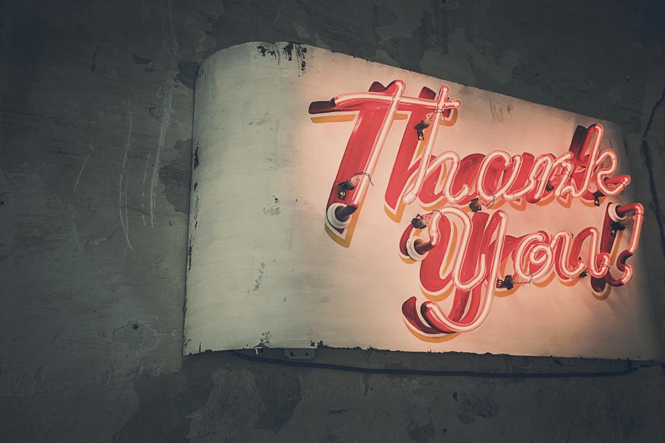 除了說「Thank you」你還可以用來表達感謝的十句話