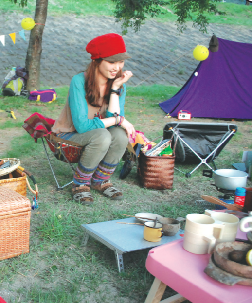 女孩的露營派對：風行韓國、日本，專屬女生的Outdoor Party